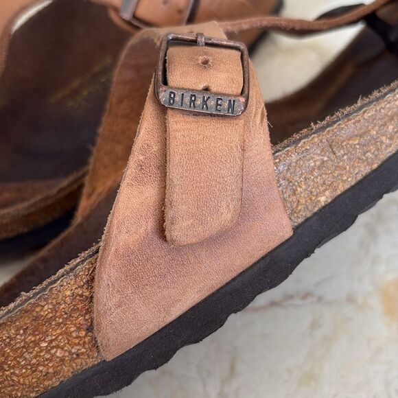 Birkenstock Birko-Flor Gizeh Ginger Brown - Picture 8 of 13